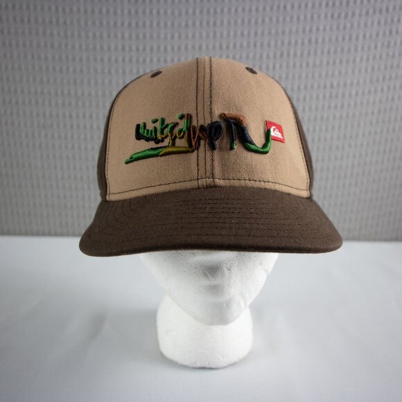 Quiksilver Embroidered Logo Fitted Hat - Picture 1 of 7